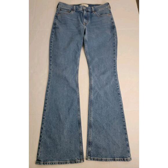 Abercrombie & Fitch Jeans Womens 28 X 33 The Bootcut Mid Rise Stretch Festival - Picture 2 of 10
